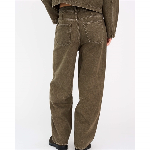 Ivy Copenhagen Janice Slung Jeans Wash Olinda, Desert Green